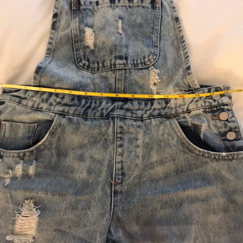 Distressed Overalls - Picture 3 of 7